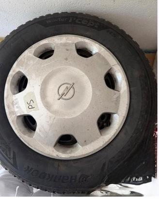 Pneumatici Invernali Hankook con Cerchi in Ferro e