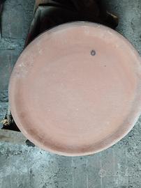 teglie  n.9 terracotta di Montetiffi,diam.36 e 34