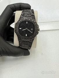 Orologio Luxury Iced Out - Total Black Edition - C