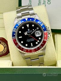 Rolex Gmt Master II Pepsi 16710 Full Set