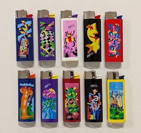 Ugo Nespolo - Art Collection - Accendini Smoking