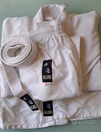 JUDOJI kimono judo marca HAJIME  cm 130 bambino