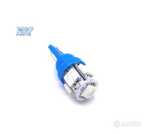 LAMPADINA LED BLU W5W T10