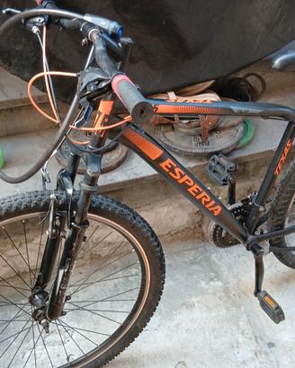 mountain bike esperia texas ruote da 27.5  adulto