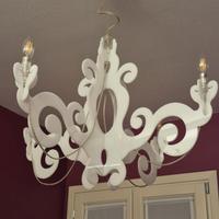 Lampadario moderno in plexiglass