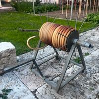 Avvolgi gomma artigianale in ferro zincato