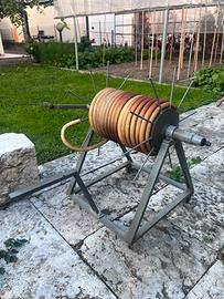 Avvolgi gomma artigianale in ferro zincato