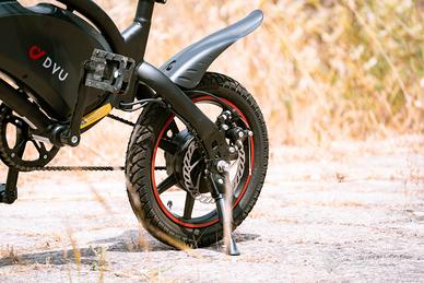 DYU D3F Mini e-bike pieghevole USATA SOLO 1 VOLTA!