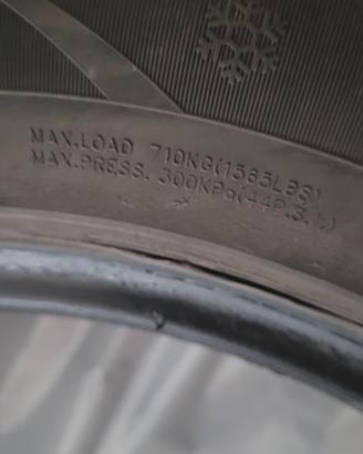 pneumatici 205/60 R17 96H  invernali
