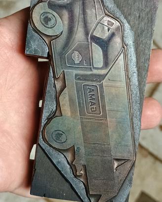 Stampo tipografico Gama