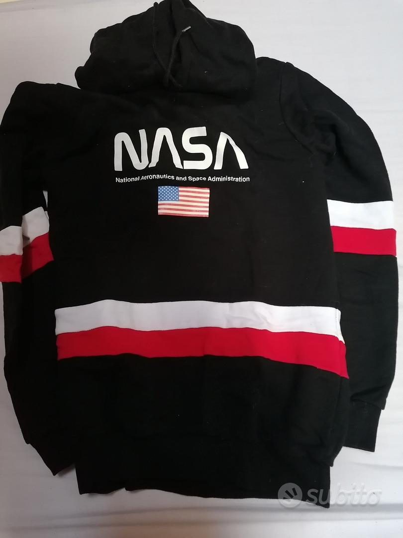 Felpa nasa rossa shop