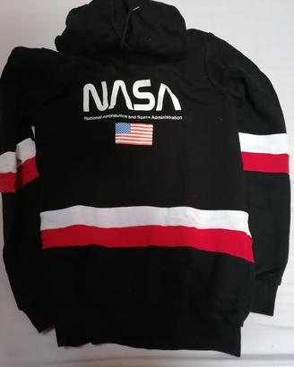 felpa NASA con cappuccio