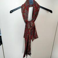 foulard Erre seta vintage