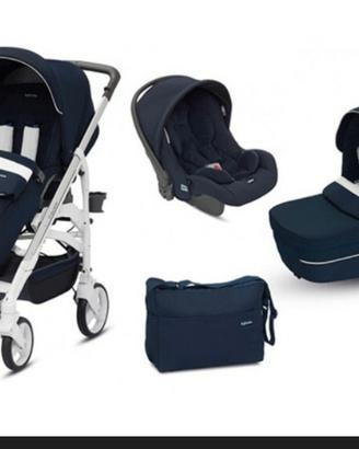 trio inglesina blu