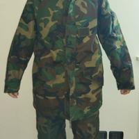 Completo da caccia mimetico Woodland