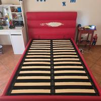 letto cassettone una piazza e mezza