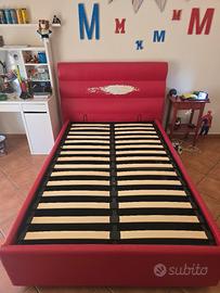 letto cassettone una piazza e mezza
