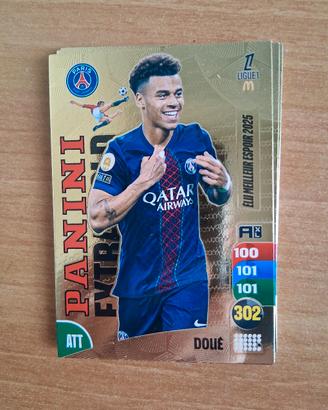 card Panini EXTRA GOLD Doue Ligue1 stag.2025-26 