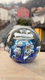 Fermacarta in vetro di murano