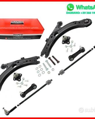 Kit 6 Bracci Anteriori RInforzati AUDI A3 VW GOLF