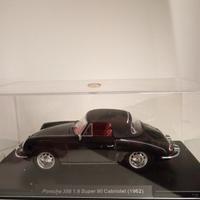 Porsche 356 1.6 cabriolet 1:24 