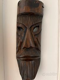 Maschera Sarda in legno