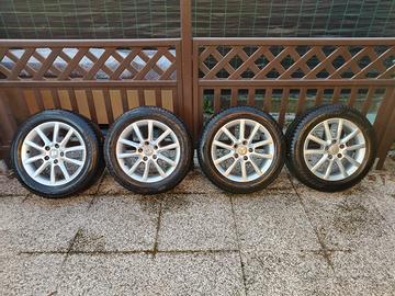 Pneumatici 205/55 R16 94V quasi nuovi + cerchi