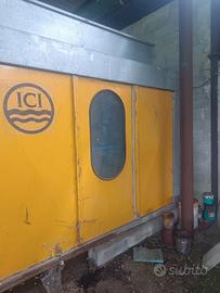 cabina verniciatura completa di aspirazione 