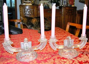 Candelieri deco 2 bracci 28x15