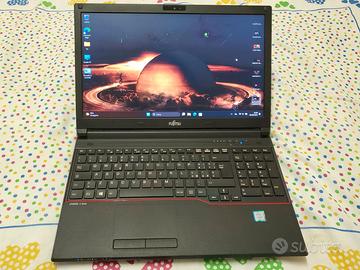 FUJITSU E556.i5-6200,SSD 500GB, Ram 8GB,,15.6"FHD