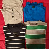 4 maglioni di cotone