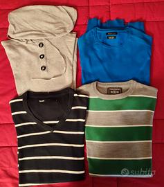 4 maglioni di cotone