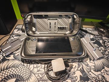 Steam Deck LCD 512 gb + SSD512g+2 dock stations