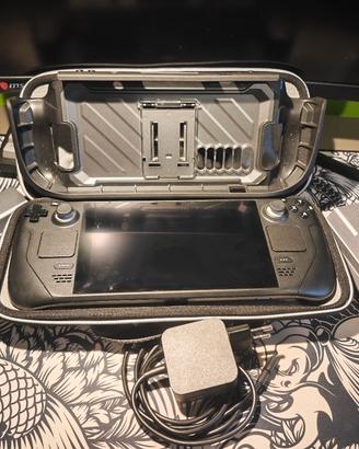Steam Deck LCD 512 gb + SSD512g+2 dock stations