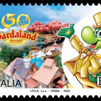 Francobollo 50 Gardaland resort