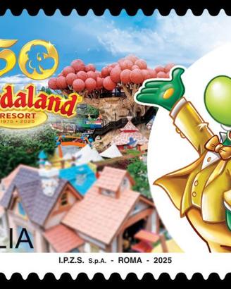 Francobollo 50 Gardaland resort