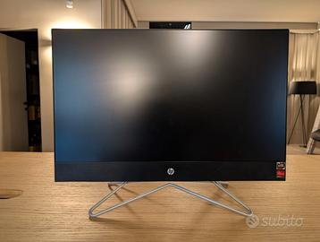 PC All-in-one 24" HP  - 8 GB  -  128 GB + 1 TB
