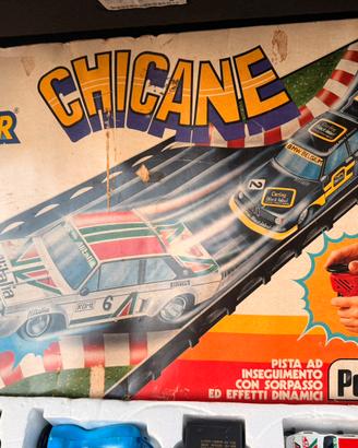 Pista Super Driver Polistil Chicane Vintage Anni80