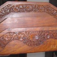 Cofanetti e portalettere intarsiati, scrigno legno