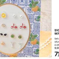 Set orecchini 