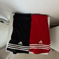 Pantaloncini Adidas Nero e Rosso