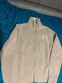 Maglione con zip La  Martina