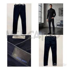 JEANS U ANTONY MORATO OZZY NERI TAGLIA 46