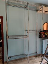 guardaroba di alluminio