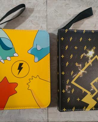album porta carte Pokémon con cerniera 
