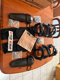 RXR X-crossed ginocchiere tutori cross - NUOVO