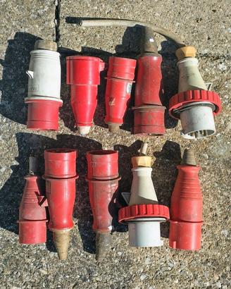 🔌 Lotto di 10 spine trifase 380V