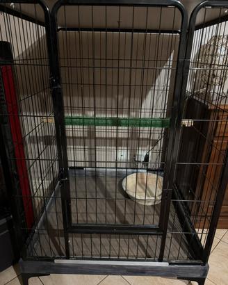 Gabbia per grandi pappagalli