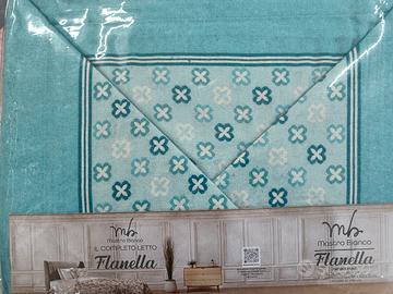 lenzuola matrimoniali flanella policotone 