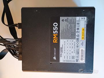 Alimentatore Modulare Corsair RM550 - 80 Plus Gold